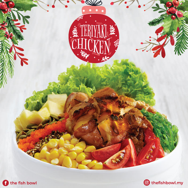 TFB Christmas Teriyaki Chicken Bowl