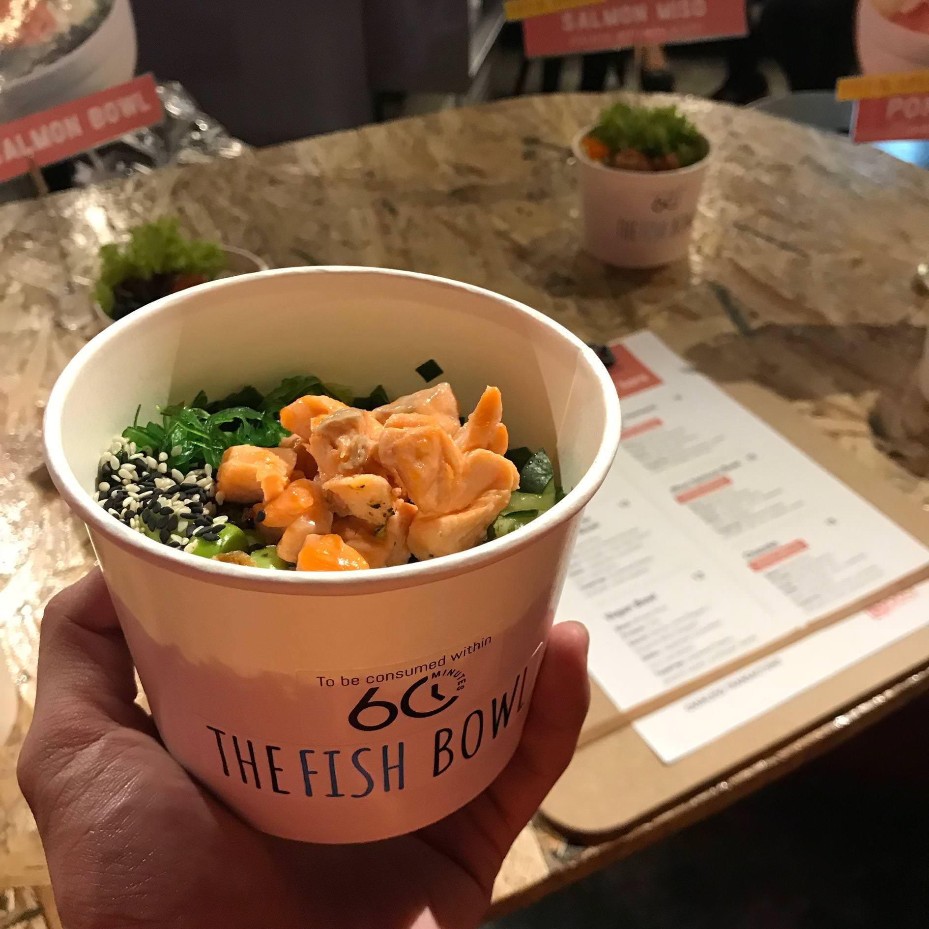 Tiffin Food Court with Miso Salmon Bowl